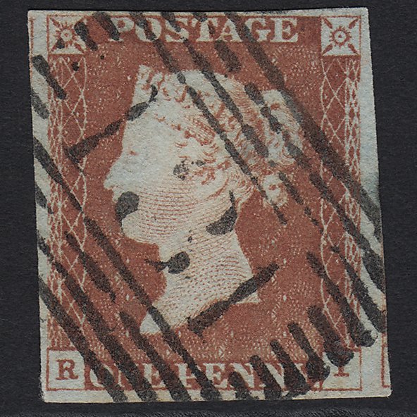Scotland Rectangle numeral cancellation