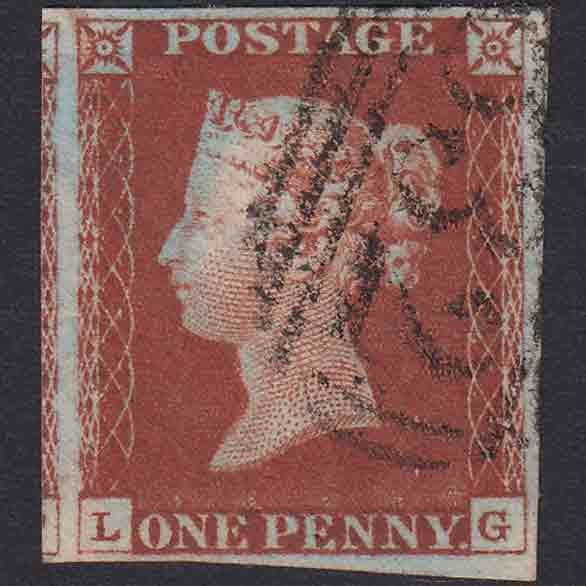 QV 1841 1d Red-Brown