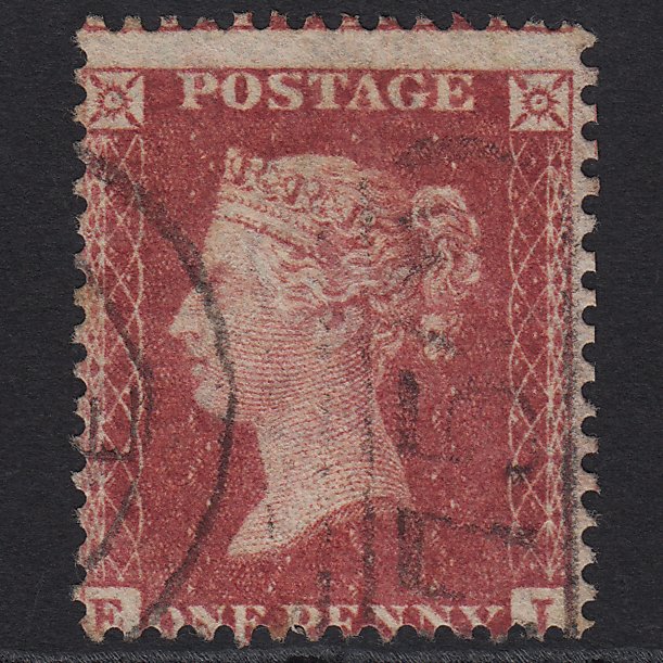 GB QV 1857 1d Rose-red (Plate 27) SG40-C10(1) EI GU