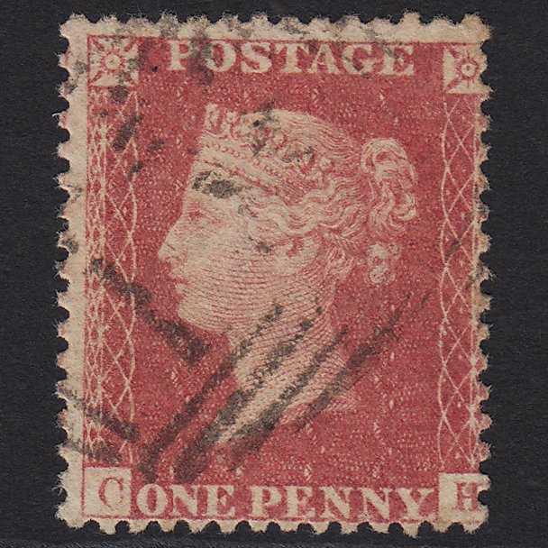 GB QV 1857 1d Rose-red (Plate 66) SG40-C10(1) CH GU