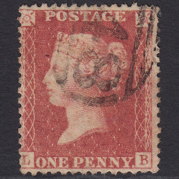 GB QV 1857 1d Rose-red (Plate 44) SG40-C10(1) LB GU