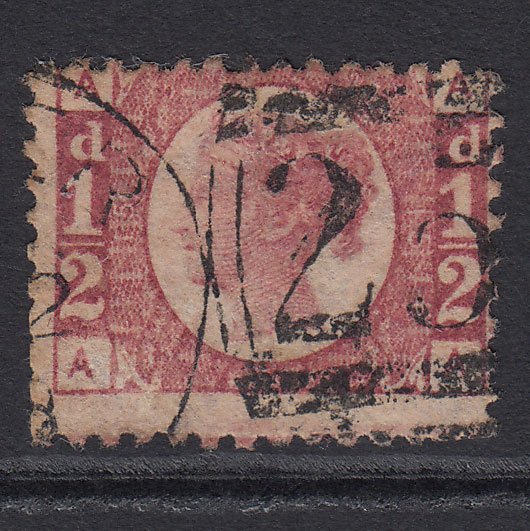 GB QV 1870 1/2d Rose-red (Plate 15) SG48-G4 AA GU