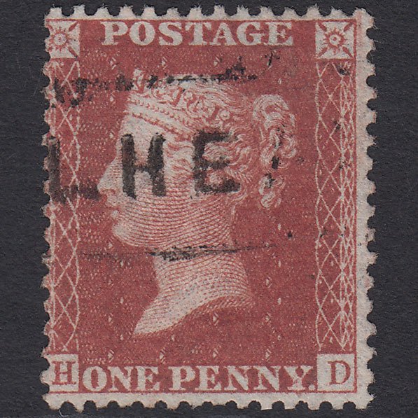 GB QV 1856 1d (Plate 26) SG29-C8(1) HD FU Hillhead Scots Local Type Viii