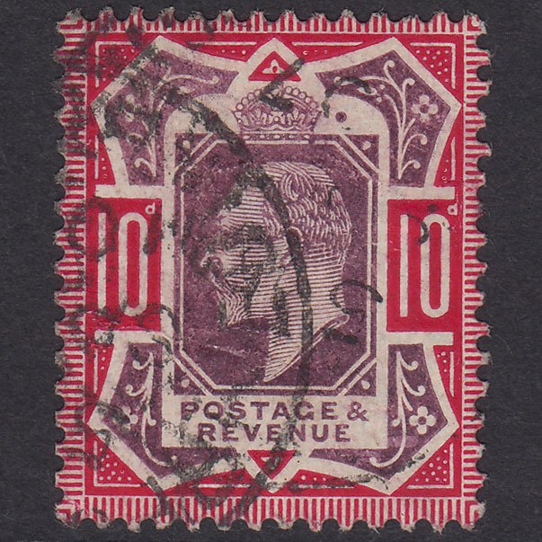 GB KE7 1906 10d Slate-Purple & Carmine SG255-M43(2) GU CDS