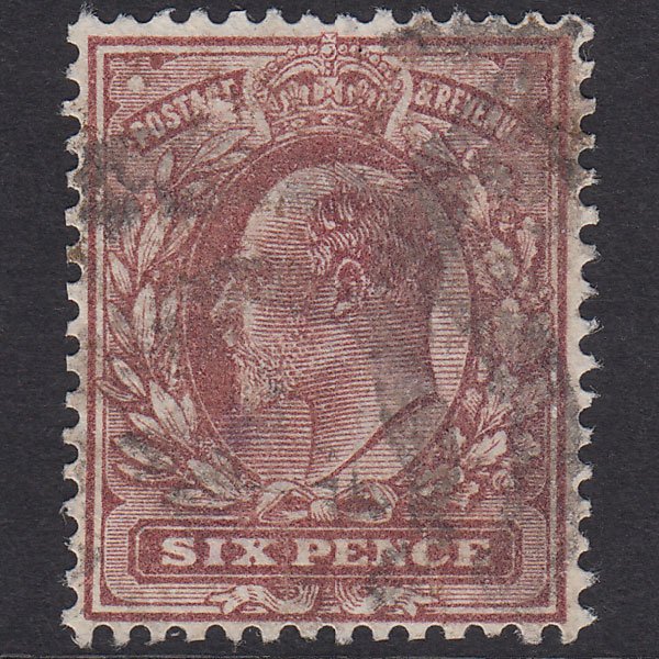 GB KE7 1911 6d Reddish Purple SG298-M33(2) FU