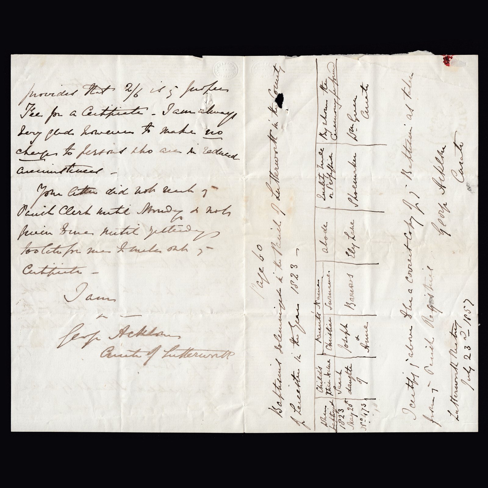 Additional view of stamp 18852