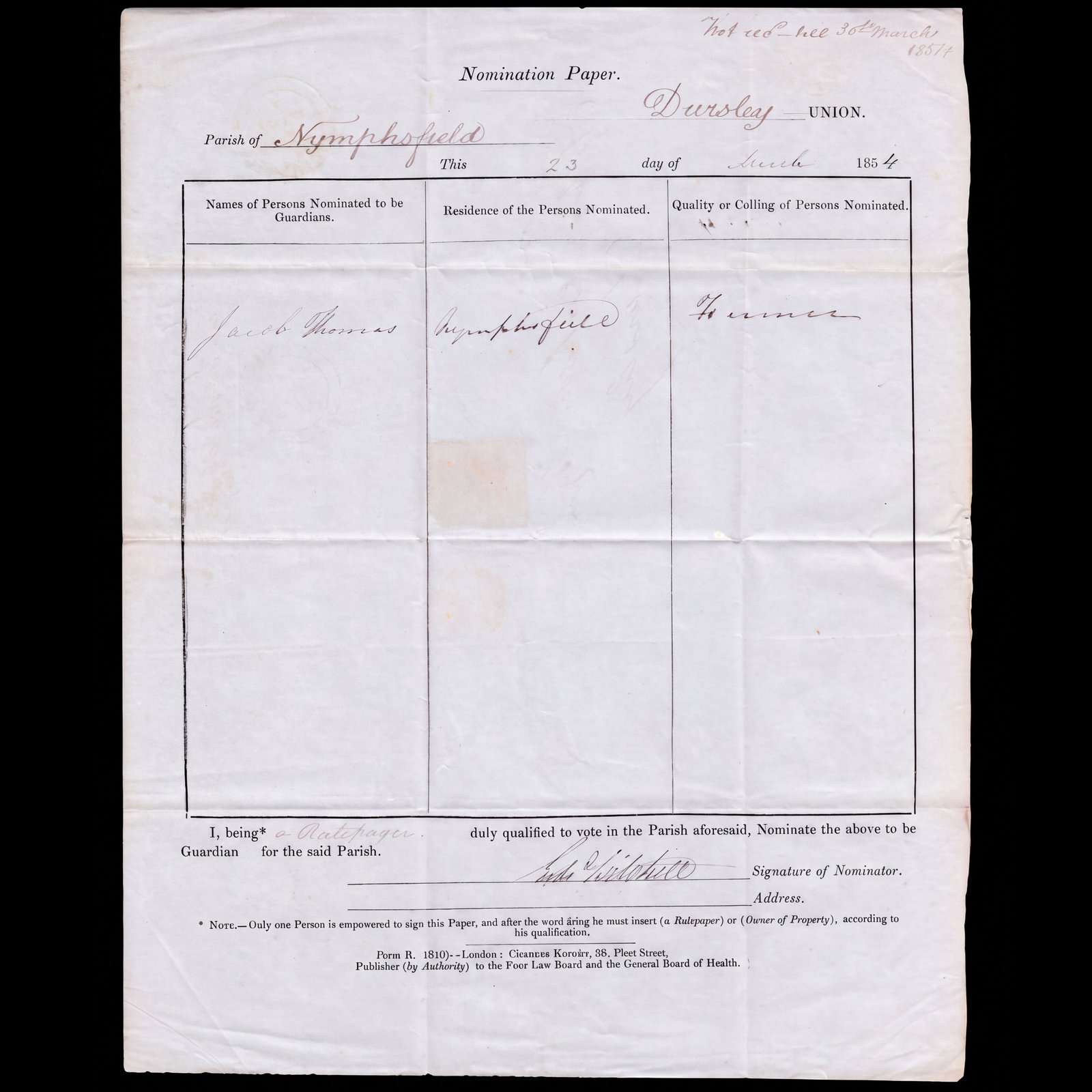 Additional view of stamp 22299