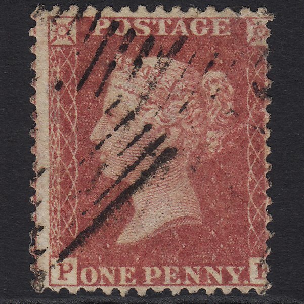 GB QV 1857 1d Rose-red (Plate 34) SG40-C10(1) GU