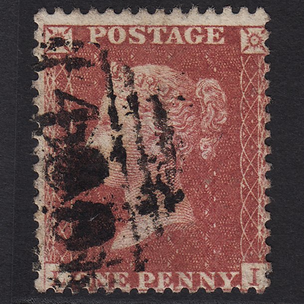 GB QV 1857 1d Rose-red (Plate 47) SG40-C10(1) LI GU