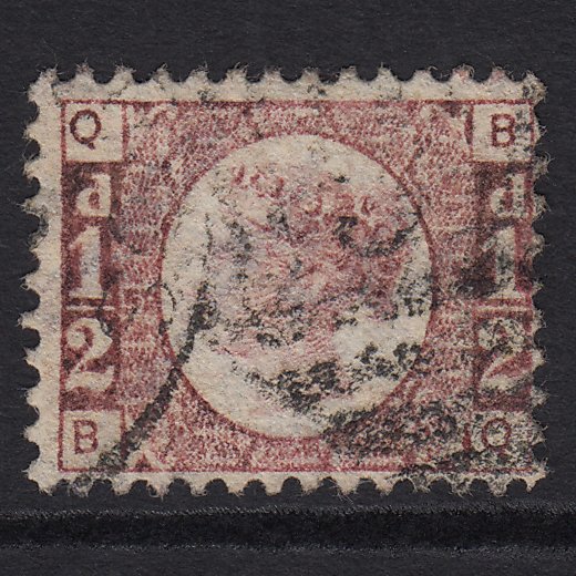 GB QV 1870 1/2d Rose-red (Plate 5) SG48-G4 BQ GU