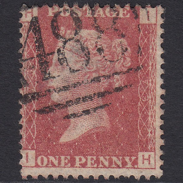 GB QV 1864 1d Rose-red (Plate 73) SG43-G1(1) IH FU Lynn 488