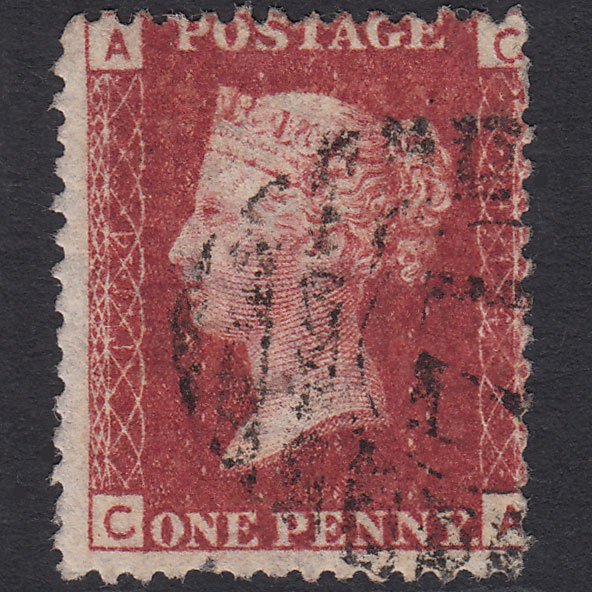 GB QV 1864 1d (Plate 114) Red Copestake, Moore, Crampton SGPp35 CA GU D&S 71