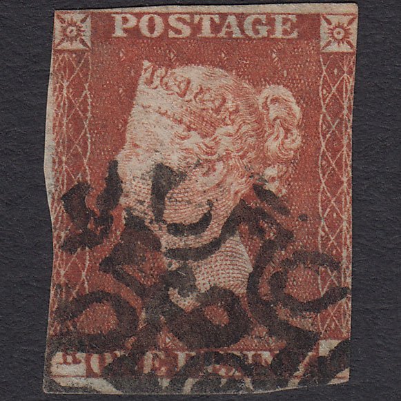 GB QV 1841 1d Red-brown (Plate 39) SG8-B1(1) RG GU No.6 in MX