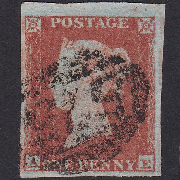 GB QV 1841 1d Plate 138 SG8-B2(1) AE FU Missing Imprimatur 4M Norwich 575