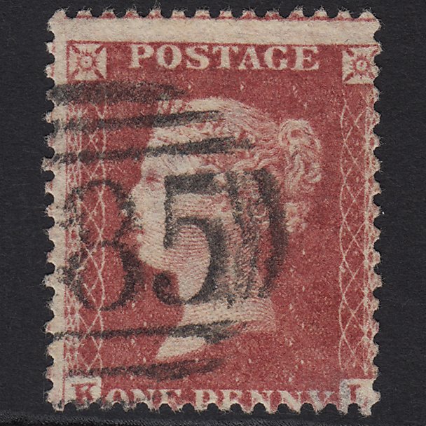 GB QV 1857 1d Rose-red (Plate 60) SG40-C10(1) KL GU