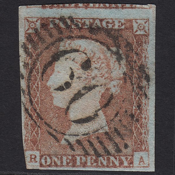 GB QV 1841 1d Pale Red-brown (Plate 68) SG9-B1(3) RA FU London D&S 60 nr 4M