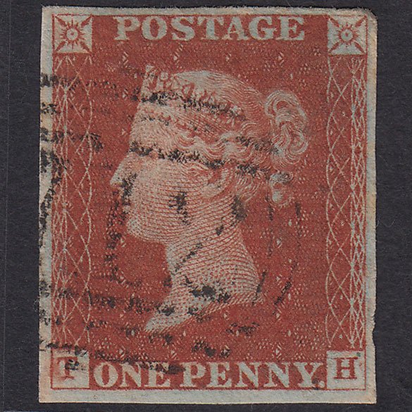 GB QV 1841 1d Plate 46 SG8-B1(1)-BS35 Const Var TH FU 4M Sidmouth 712