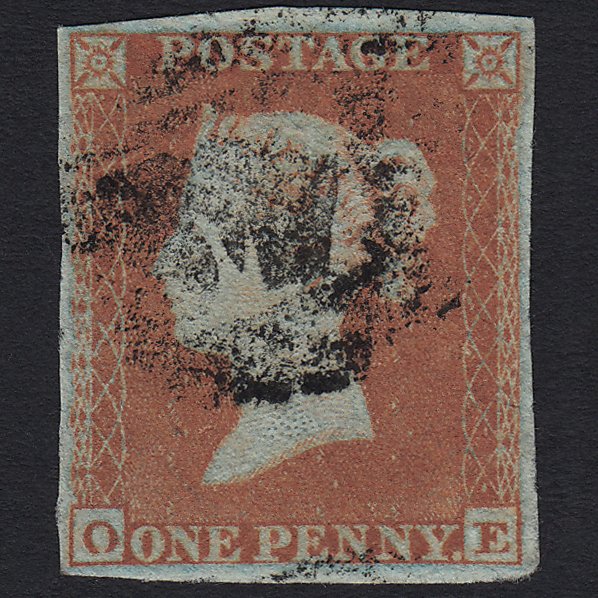 GB QV 1841 1d Orange-brown (Plate 139) SG12-B2(3) OE GU 4M Imperf