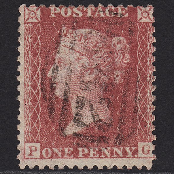 GB QV 1857 1d Rose-red (Plate 36) SG40-C10(1) PG GU
