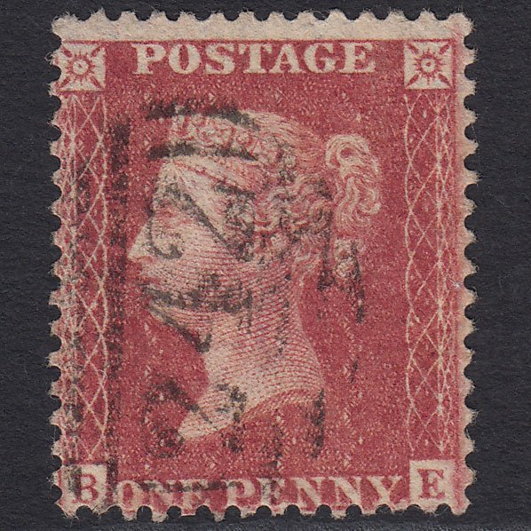 GB QV 1857 1d Rose-red (Plate 36) SG40-C10(1) BE FU Derby 242