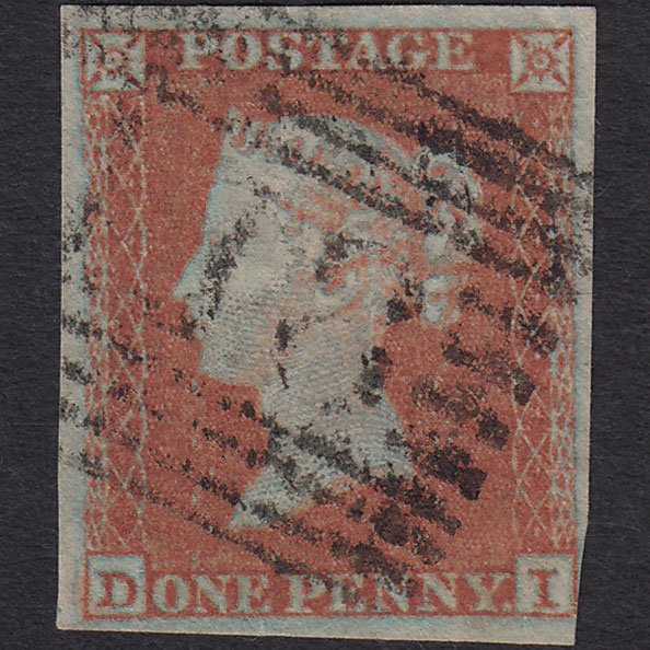 GB QV 1841 1d Red-brown (Plate 151) SG8-B2(1) DL GU nr 4M Dunkeld 118