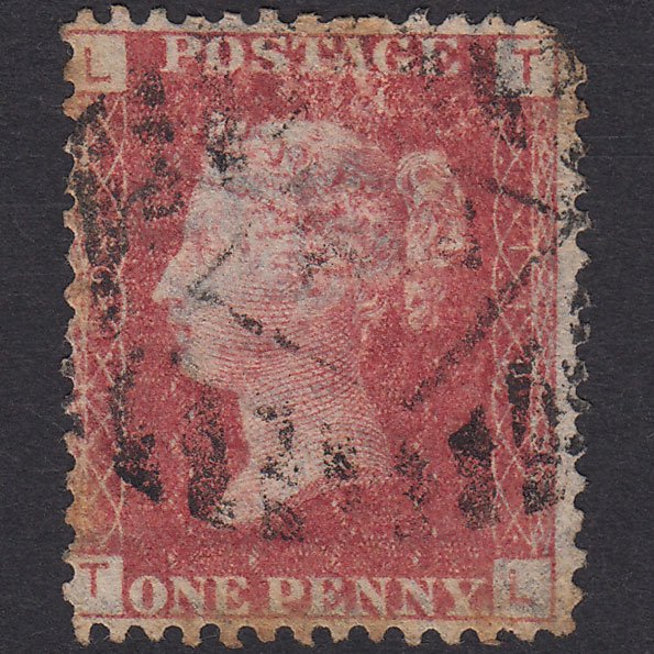 GB QV 1864 1d Rose-Red Plate 119 Red Copestake SGPP35 TL PU