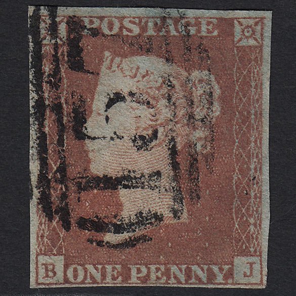 GB QV 1841 1d (Plate 103) SG8-B1(1) BJ FU Calne 157 4M Missing Imprimatur