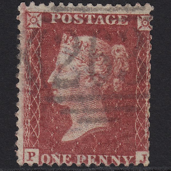 GB QV 1857 1d Rose-red (Plate 59) SG40-C10(1) PJ GU Dudley 263