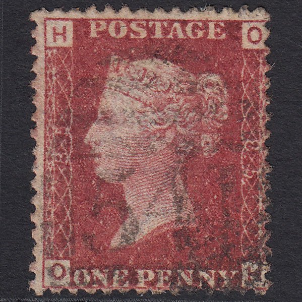 GB QV 1864 1d Lake-red (Plate 85) SG44-G1(2) OH FU Newark 541