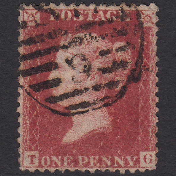 GB QV 1857 1d (Plate 41) SG40-C10(1) TG GU London D&S SE9 Well Centred
