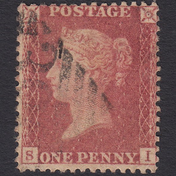 GB QV 1857 1d Rose-red (Plate 66) SG40-C10(1) SI GU Ireland
