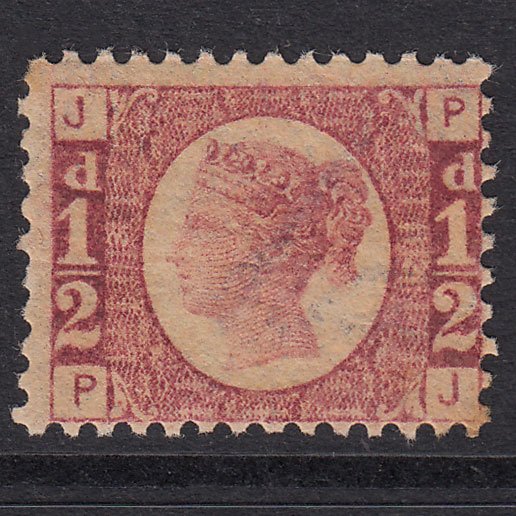 GB QV 1870 1/2d Rose-Red Plate 13 SG48-G4 PJ GOOD M MINT