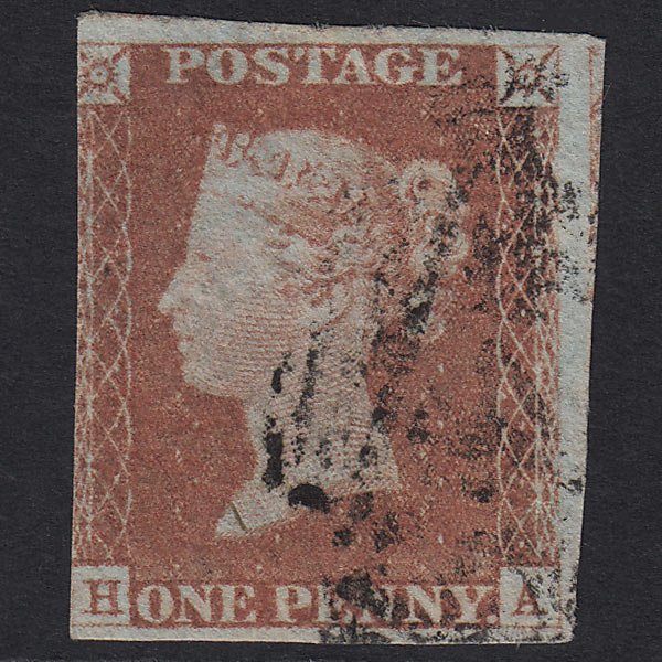 GB QV 1841 1d Red-brown (Plate 72) SG8-B1(1) HA GU