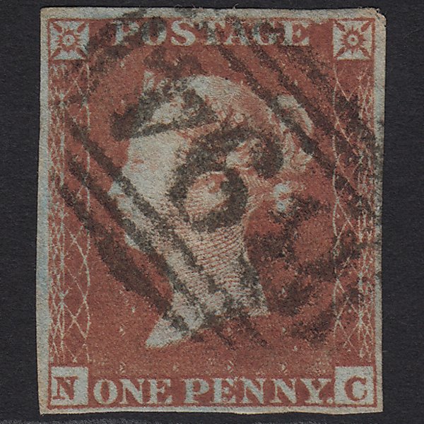 GB QV 1841 1d Red-brown (Plate 169) SG8-B2(1) NC GU Winslow 894