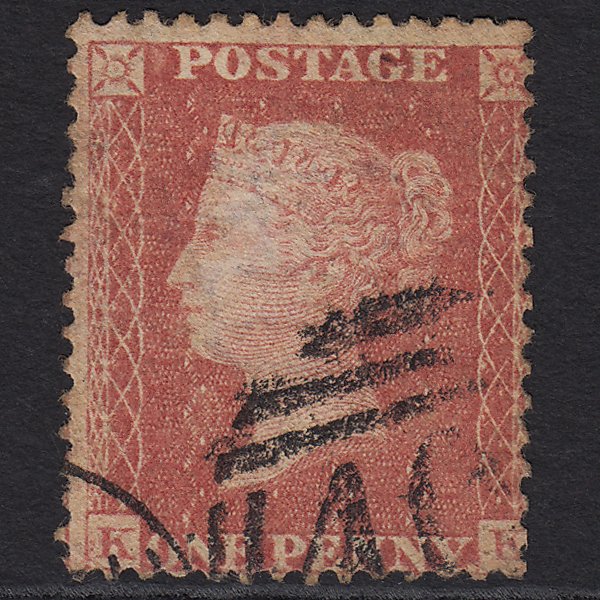GB QV 1857 1d Rose-red (Plate 52) SG40-C10(1) KK GU