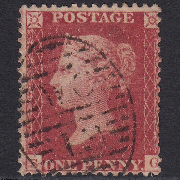 GB QV 1857 1d Rose-red (Plate 36) SG40-C10(1) SG GU London D&S WC13