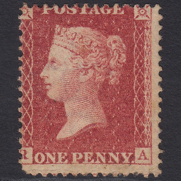 GB QV 1863 1d Rose-red (Plate 50) SG42-C12(1) RA Good MNH