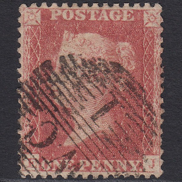 GB QV 1857 1d (Plate 67) SG39-C10(3) EJ GU London D&S WC1 Well Centred