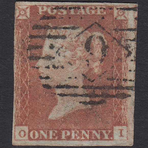 GB QV 1841 1d Red-brown (Plate 68) SG8-B1(1) OI GU nr 4M London IS Cancel