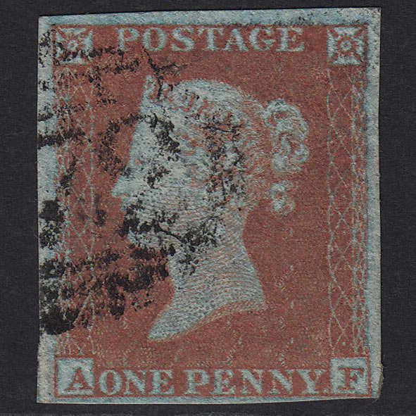 GB QV 1841 1d (Plate 137) SG8a-B1(2) AF FU Missing Imprimatur 4M Imperf
