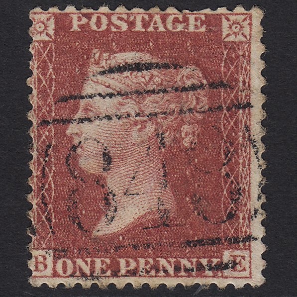 GB QV 1857 1d Rose-red (Plate 47) SG40-C10(1) BB GU Warwick 848