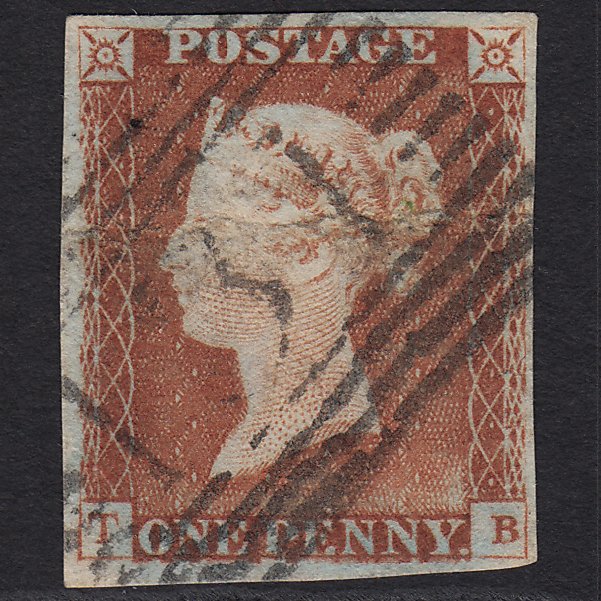 GB QV 1841 1d (Plate 60) SG9-B1(3) TB GU 4 Margins Edinburgh 131