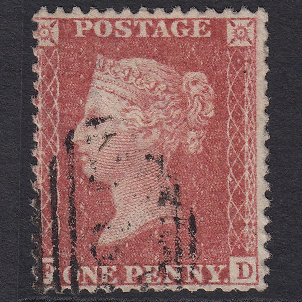 GB QV 1857 1d Rose-red (Plate 41) SG40-C10(1) FD GU