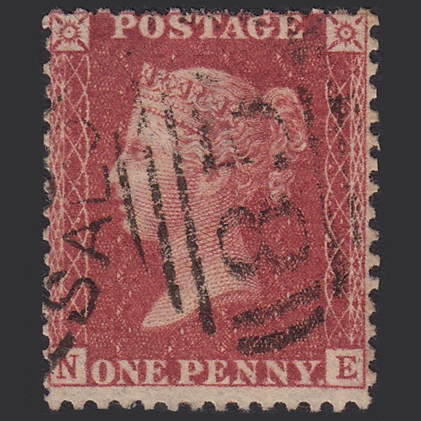 GB QV 1857 1d Rose-red (Plate 42) SG40-C10(1) NE GU