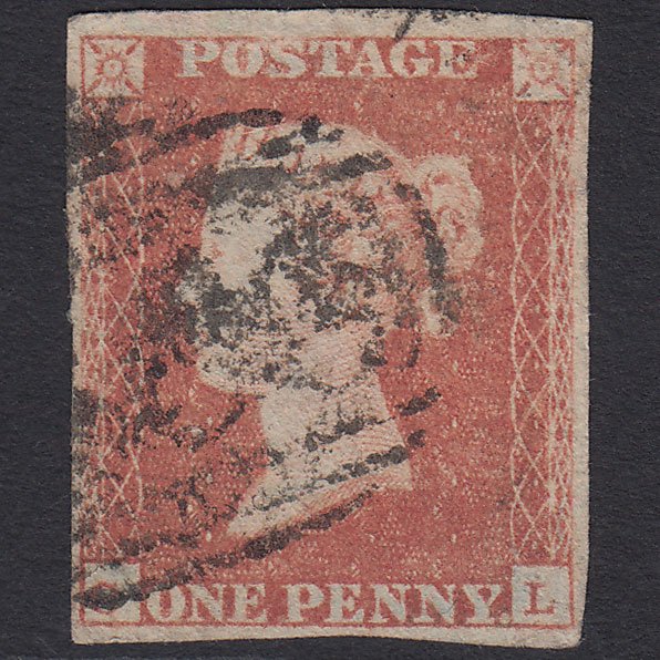 GB QV 1841 1d Red-brown (Plate 89) SG8-B1(1) CL GU