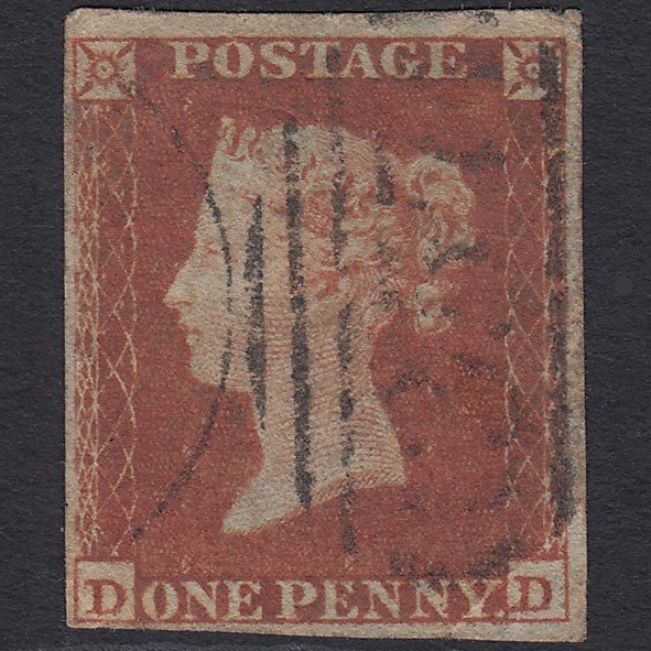 GB QV 1841 1d (Plate 167) SG8-B2(1) DD GU Hereford 357 Very Late Usage