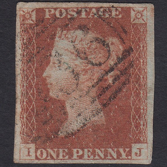 GB QV 1841 1d Red-brown (Plate 64) SG8-B1(1) IJ FU