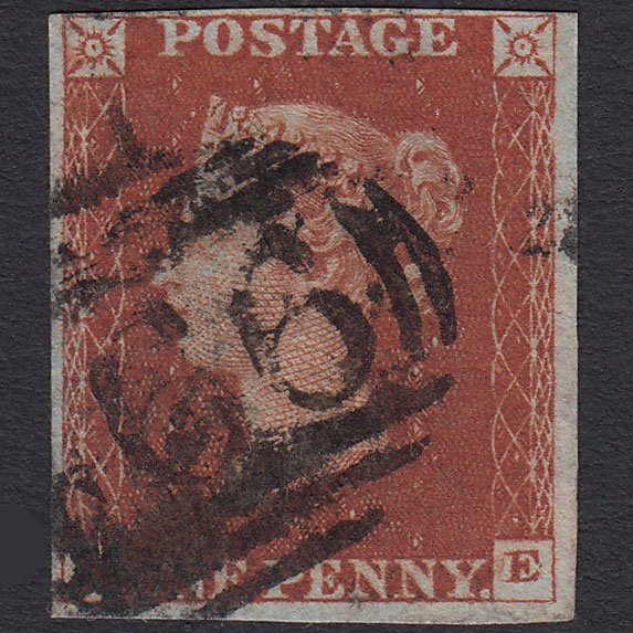 GB QV 1857 1d Rose-red (Plate 49) SG40-C10(1) NE GU