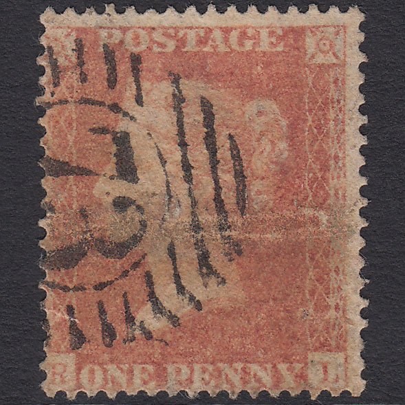 GB QV 1857 1d (Plate 49) SG36-C11 RL Spacefiller London D&S 73 Tear