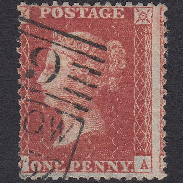 GB QV 1856 1d Brick-red (Plate 45) SG30-C8(2) JA FU 159 Madeleine Smith